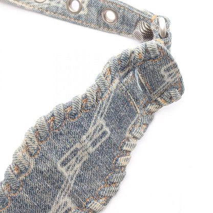Balenciaga Shoulder Bag Cagole XS Blue Denim — view 6