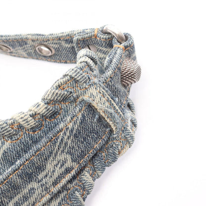 Balenciaga Shoulder Bag Cagole XS Blue Denim — view 7