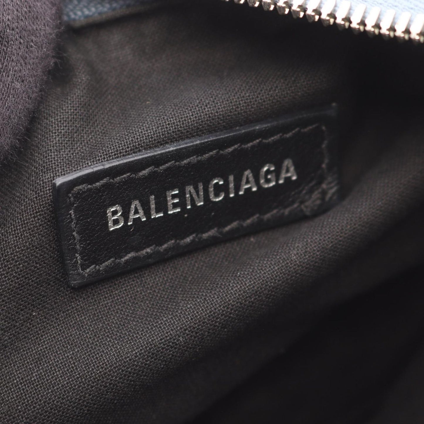 Balenciaga Shoulder Bag Cagole XS Blue Denim — view 4