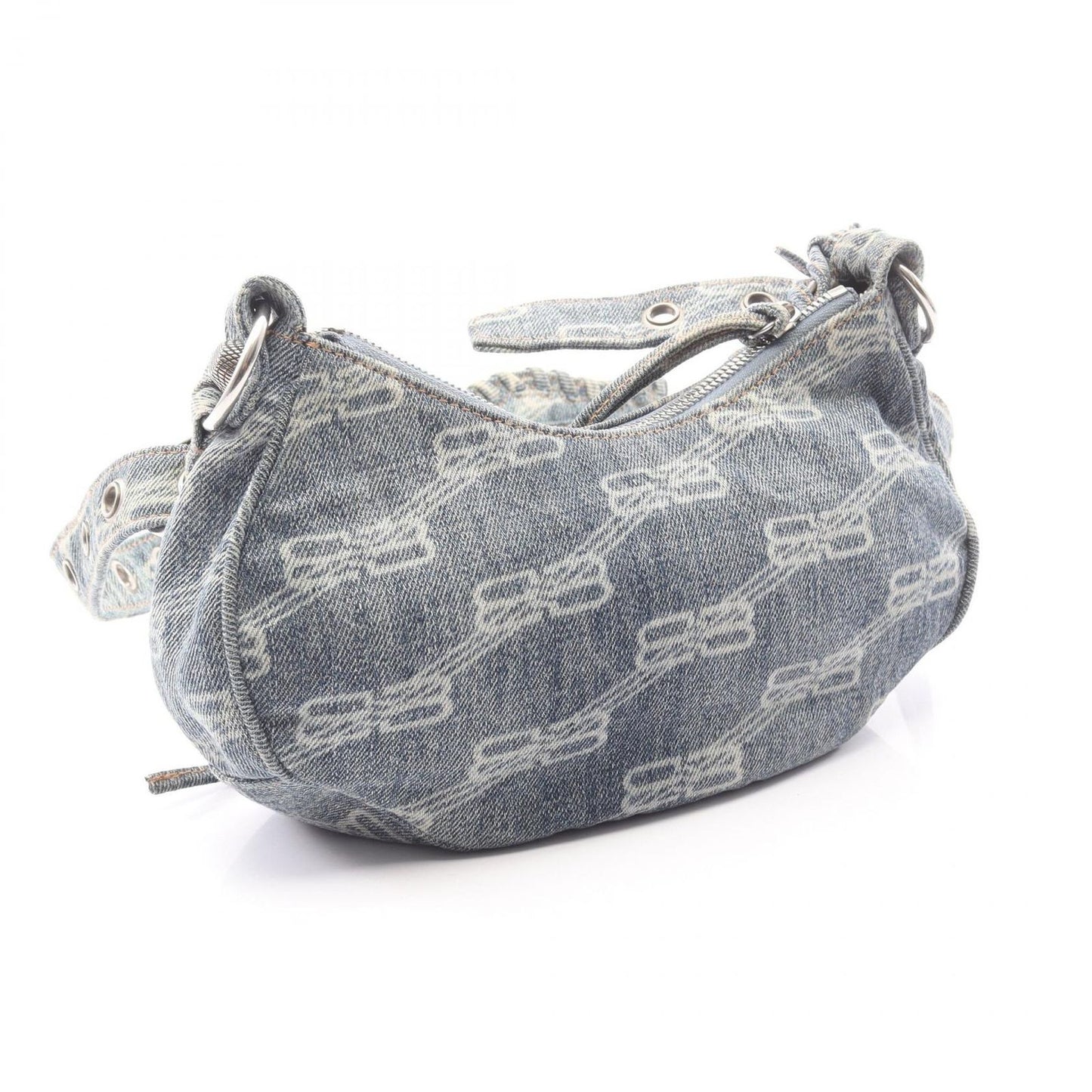 Balenciaga Shoulder Bag Cagole XS Blue Denim — view 2