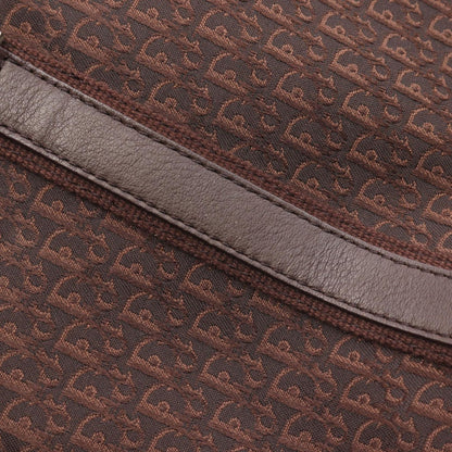 Dior Dio Tote tosnine Tobta Brown Canvas Leather — view 9