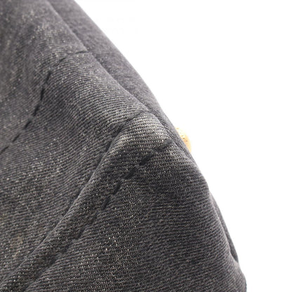 Prada Lada Tote Denim Canapa 2-Way Black — view 6
