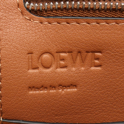 Loewe Tote Ofto Beige Brown Canvas Leather — view 4
