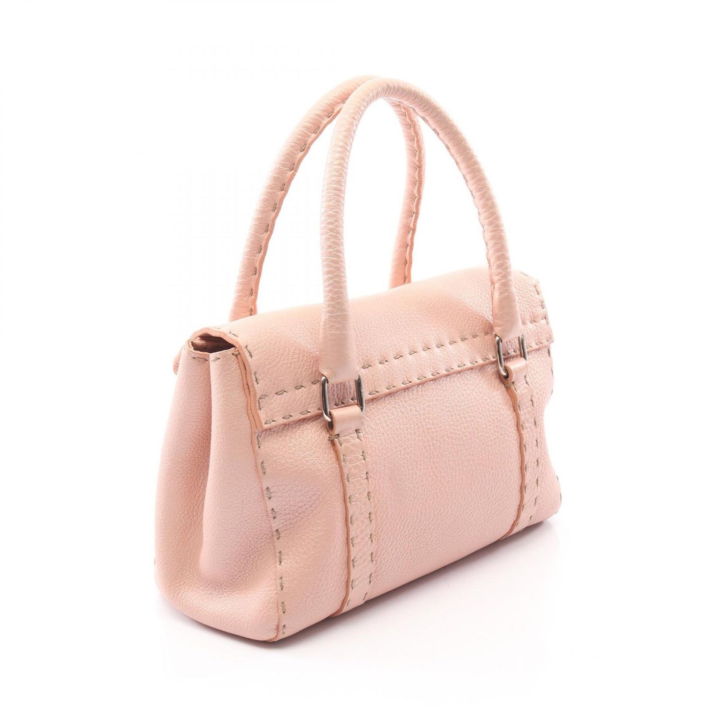 Fendi Handbag Selleria Mini Pink Leather Mini — view 2