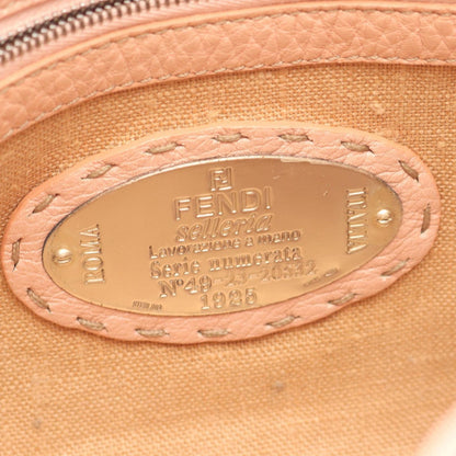 Fendi Handbag Selleria Mini Pink Leather Mini — view 4