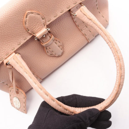 Fendi Handbag Selleria Mini Pink Leather Mini — view 7