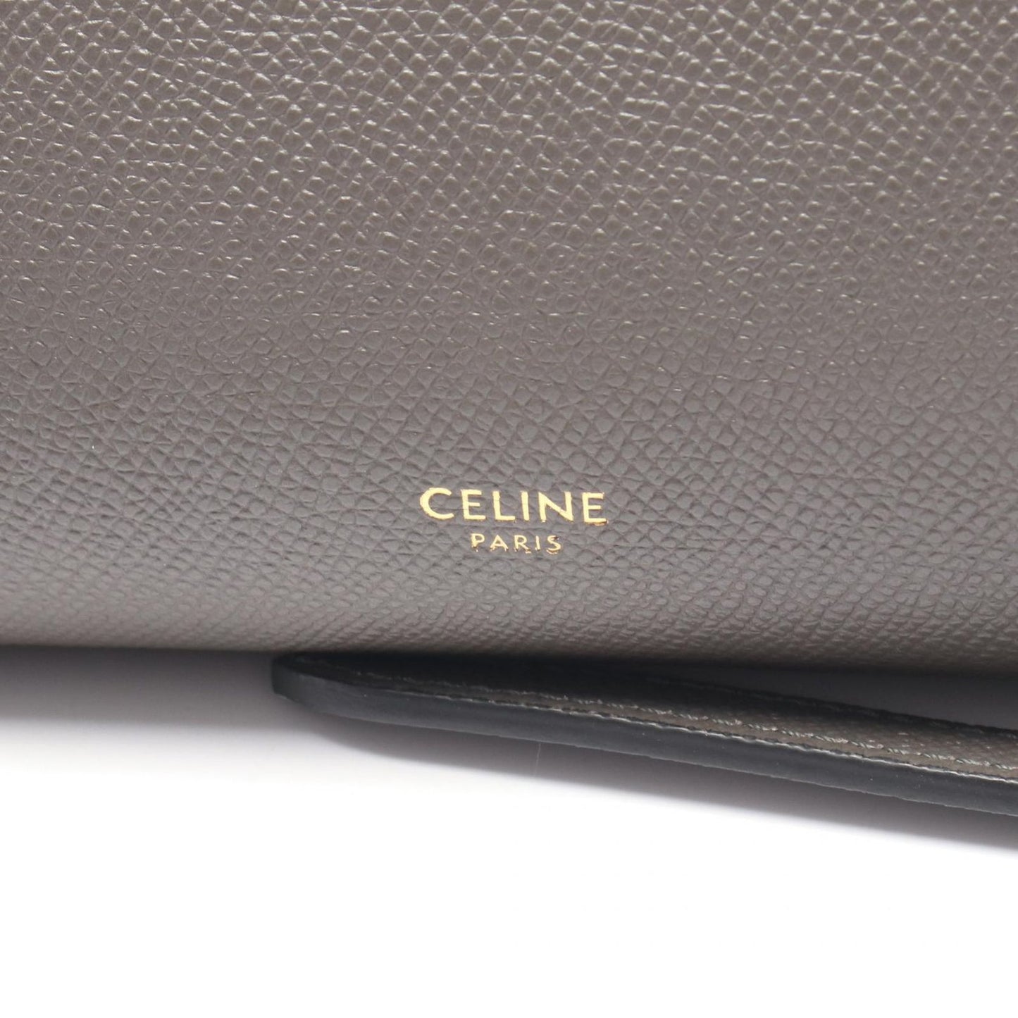 Celine Seri Belt Bag Mini Letoba Mini 2-Way Gray Leather — view 4