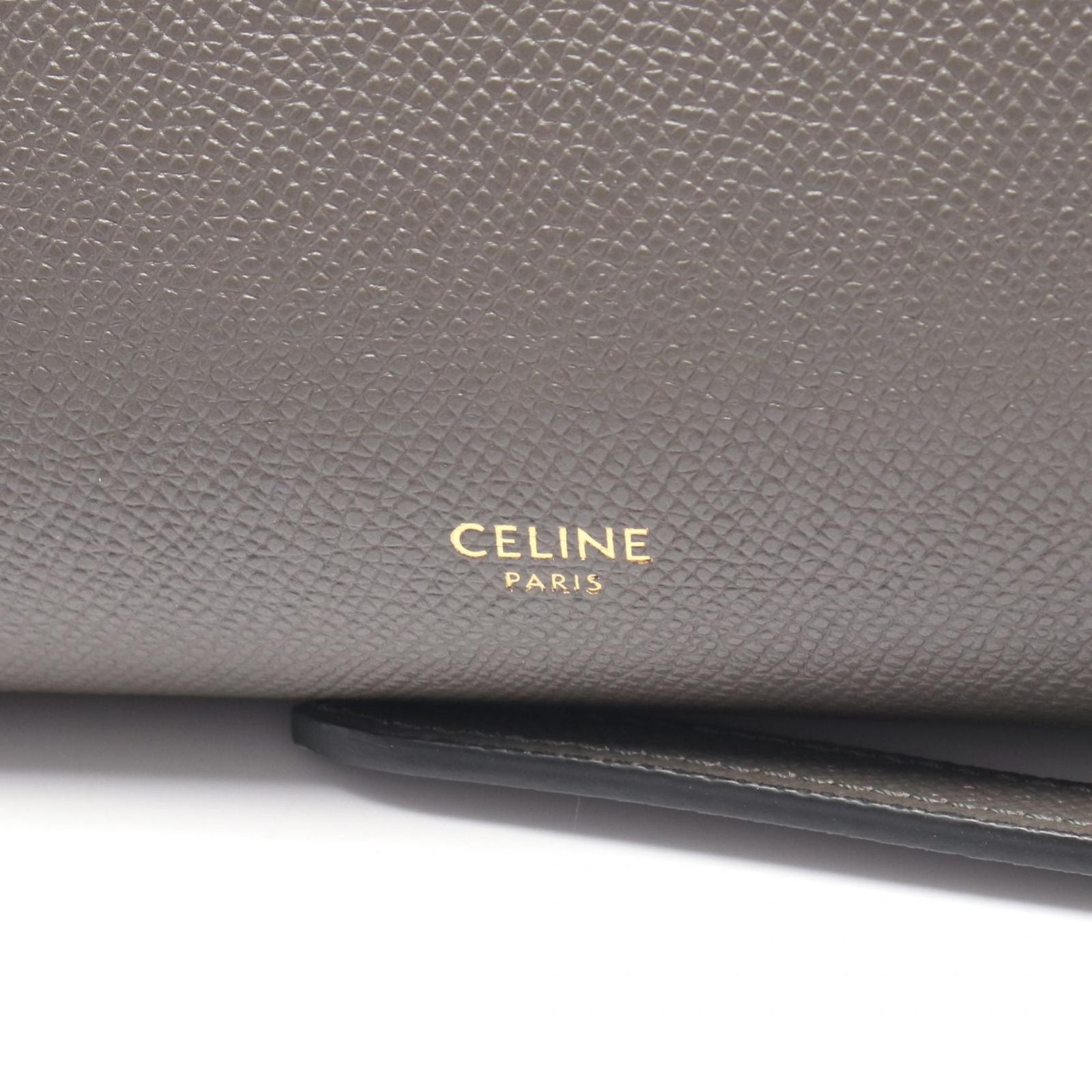 Celine Seri Belt Bag Mini Letoba Mini 2-Way Gray Leather — view 4