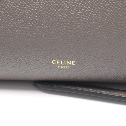 Celine Seri Belt Bag Mini Letoba Mini 2-Way Gray Leather — view 4