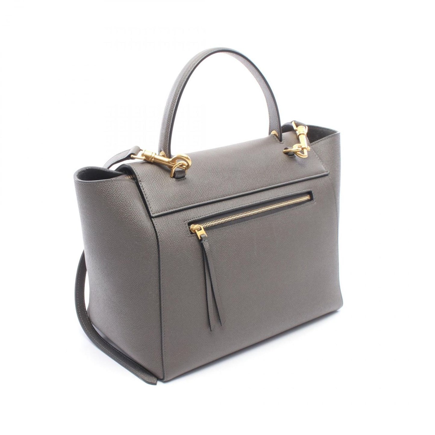 Celine Seri Belt Bag Mini Letoba Mini 2-Way Gray Leather — view 2