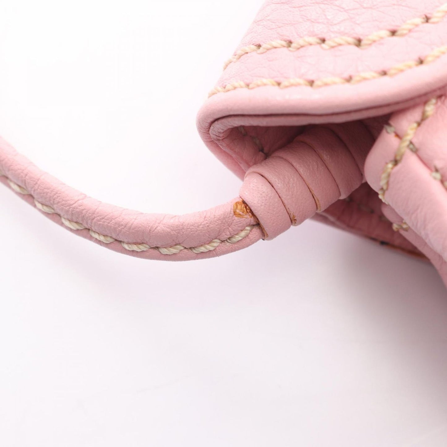 Celine Seri Pink Leather Mini Shoulder Bag — view 7