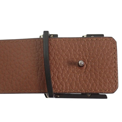 Louis Vuitton LV Optic 40 mm Belt Taurillon Leather Navy Brown Silver — view 9