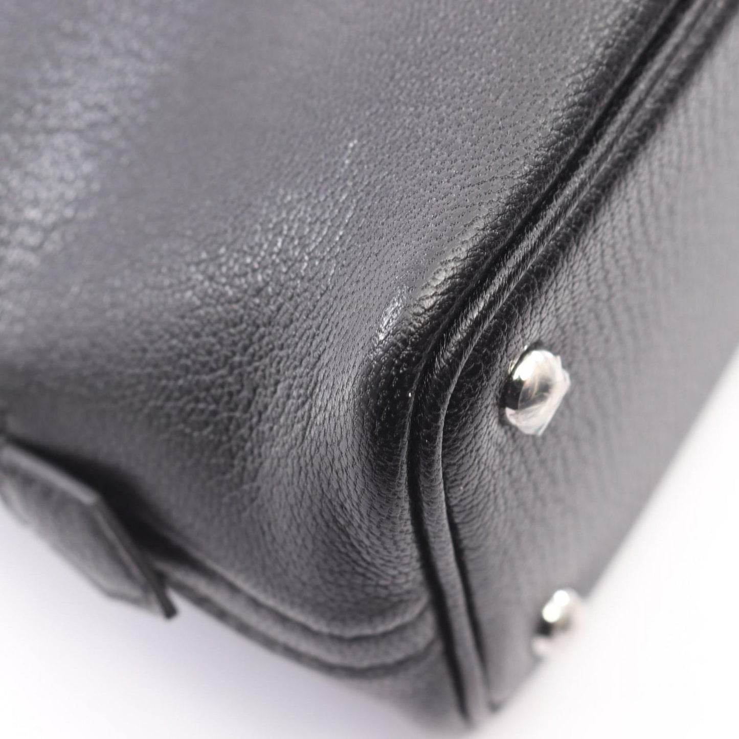 Hermes Handbag Bolide Mini 2-Way Black Leather — view 6