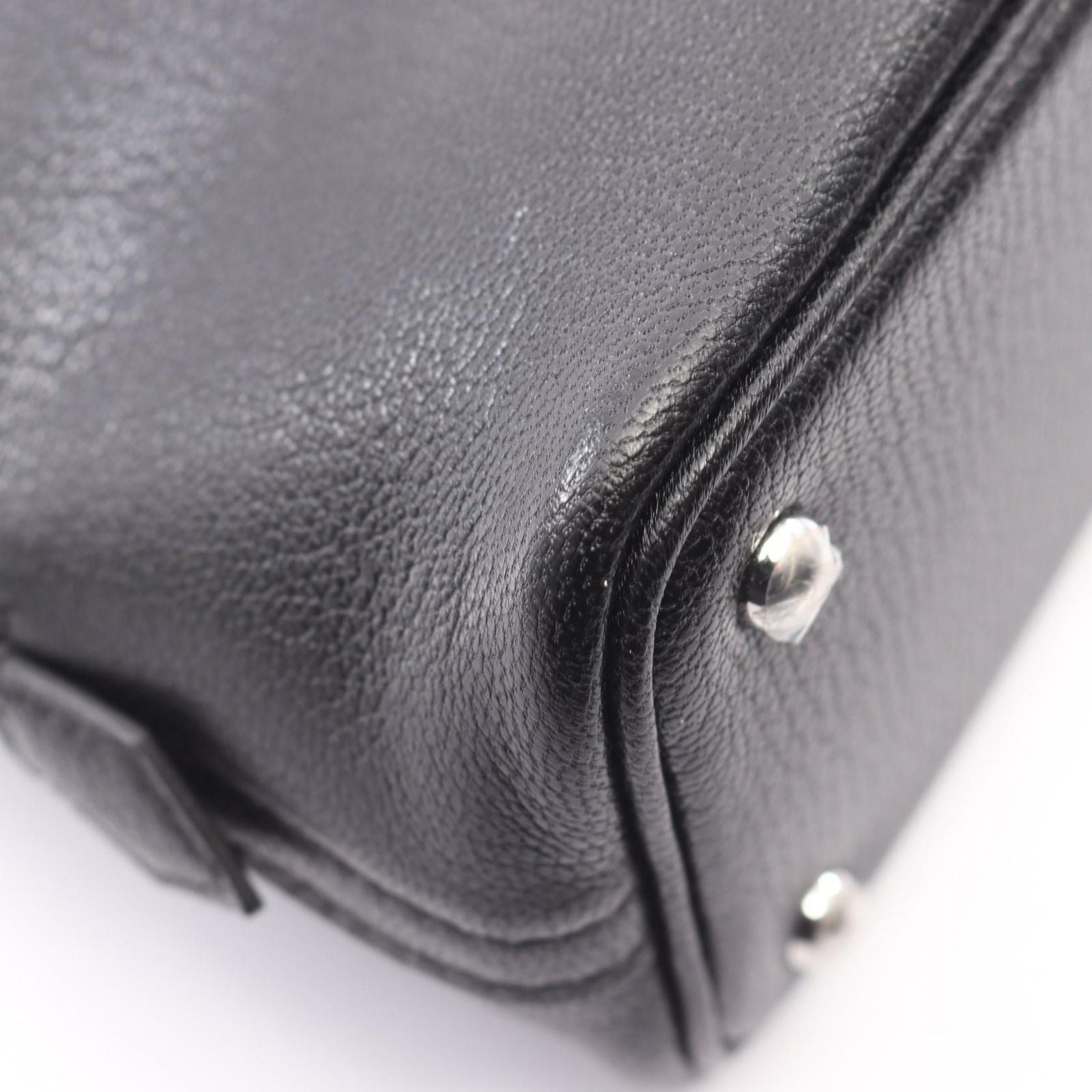 Hermes Handbag Bolide Mini 2-Way Black Leather — view 6