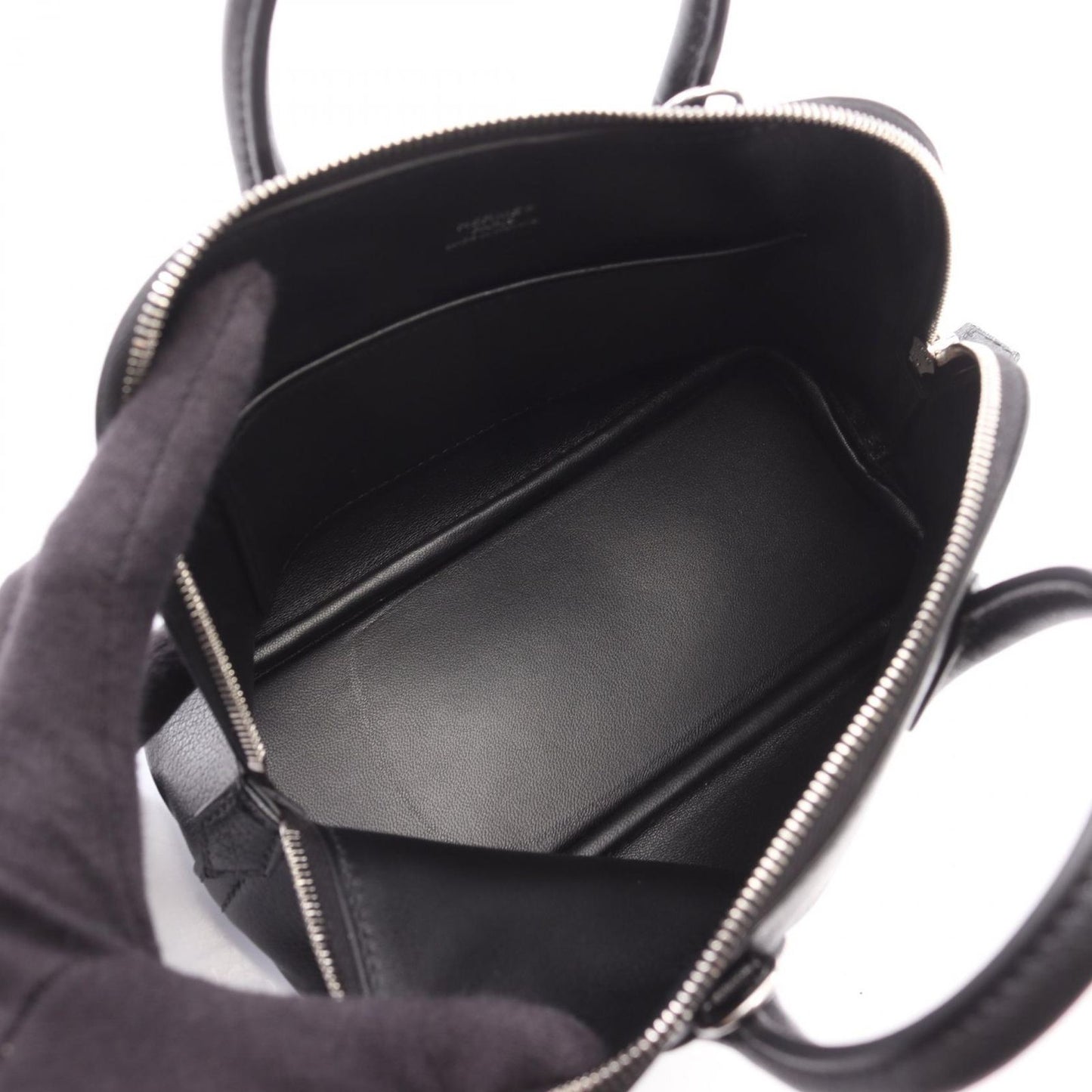 Hermes Handbag Bolide Mini 2-Way Black Leather — view 3