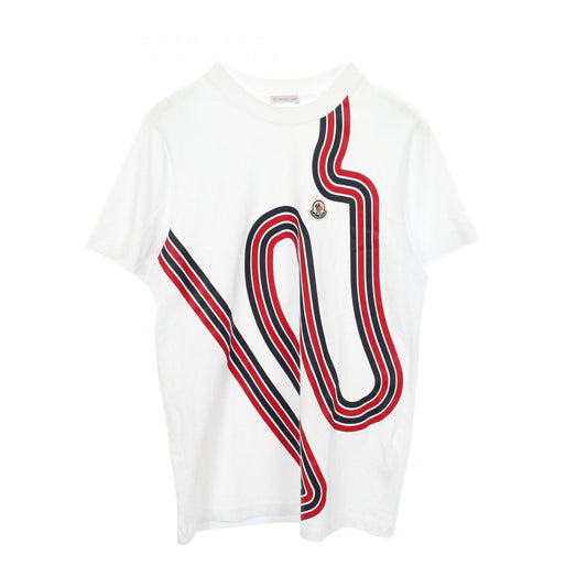 Moncler Short Sleeve Ninele Nenine White Cotton