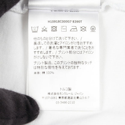 Moncler Short Sleeve Ninele Nenine White Cotton — view 4