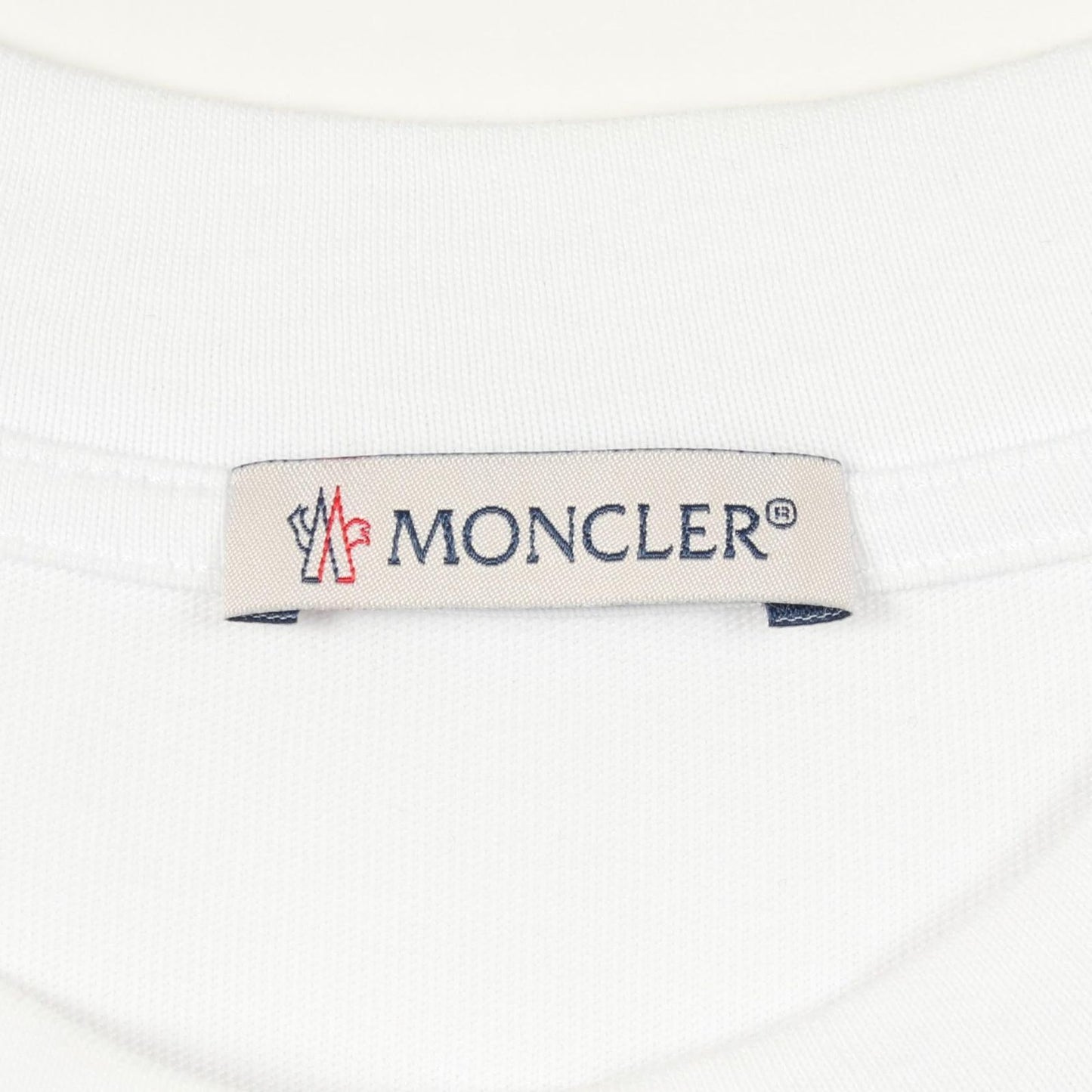 Moncler Short Sleeve Ninele Nenine White Cotton — view 3