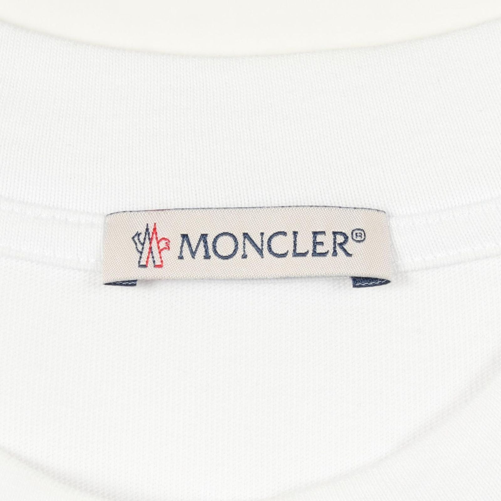 Moncler Short Sleeve Ninele Nenine White Cotton — view 3