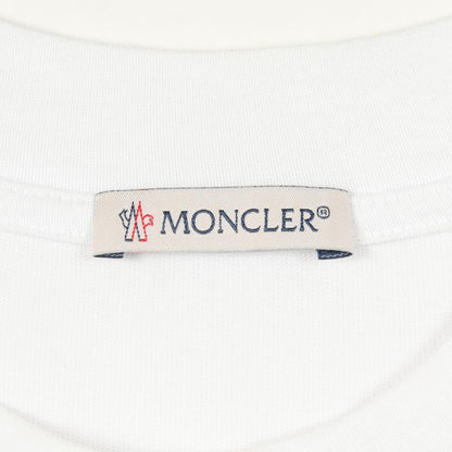 Moncler Short Sleeve Ninele Nenine White Cotton — view 3