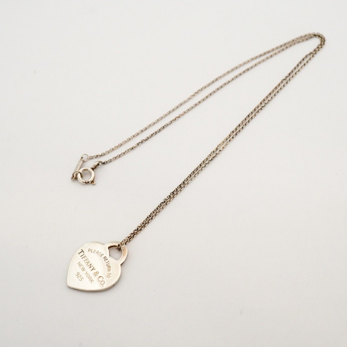 Tiffany & Co Necklace Return Heart 925 Sterling Silver — view 3