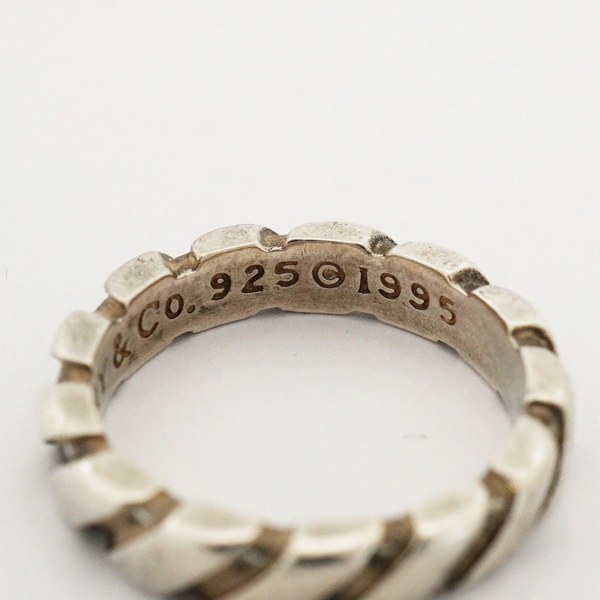Tiffany & Co Ring Twist 925 Sterling Silver — view 5