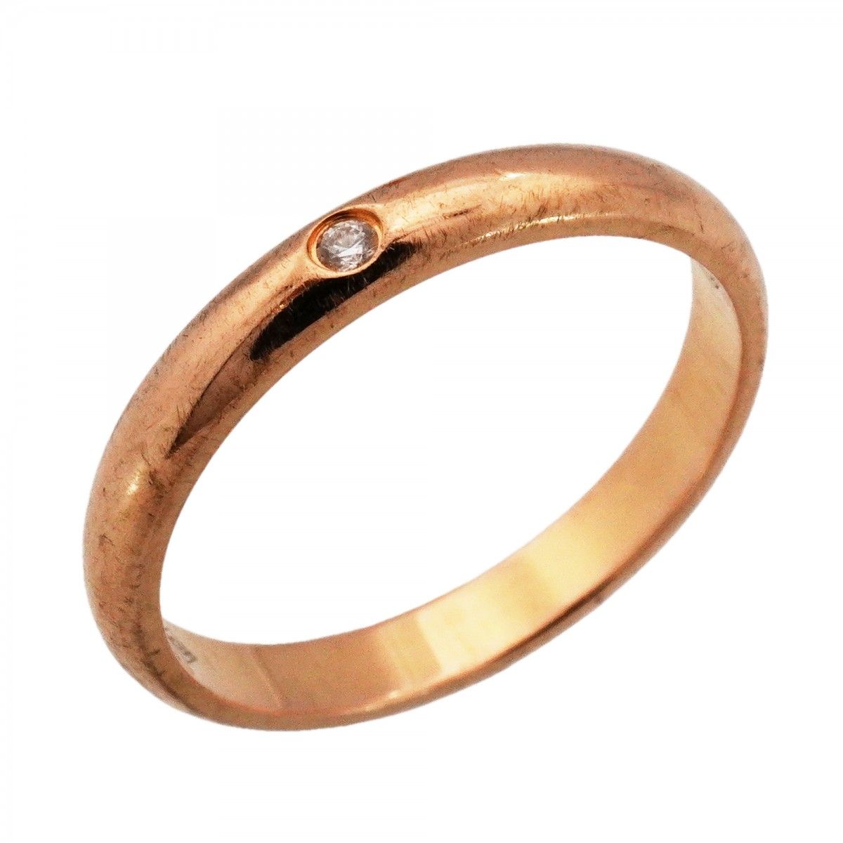 Cartier Ring Classic 18k Pink Gold Diamond