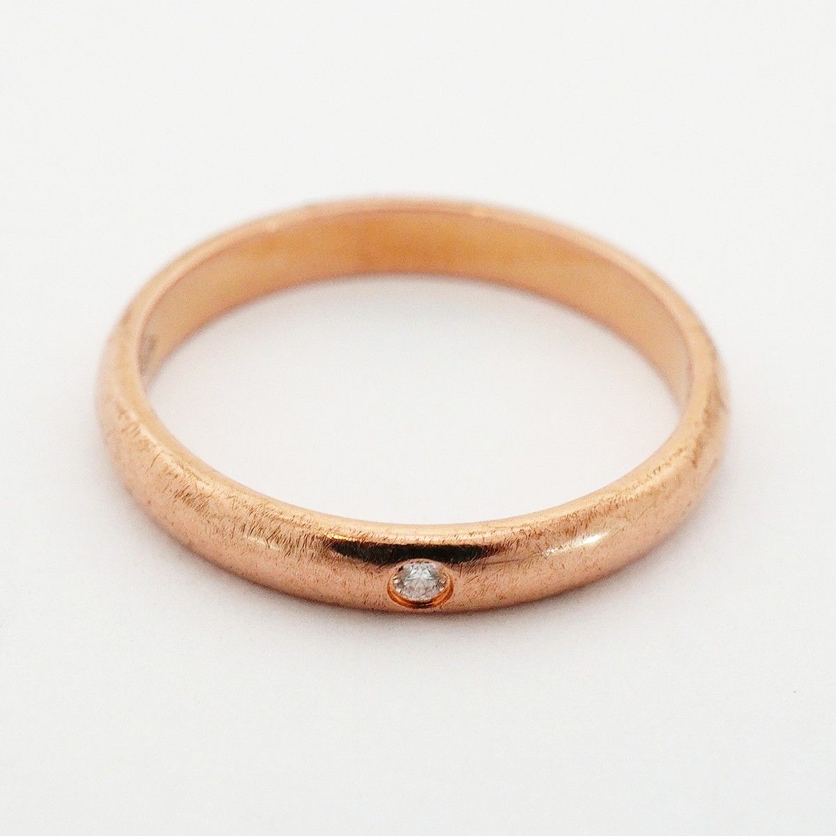 Cartier Ring Classic 18k Pink Gold Diamond — view 3