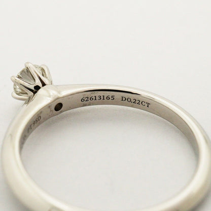 Tiffany & Co Ring Solitaire Platinum Diamond — view 5