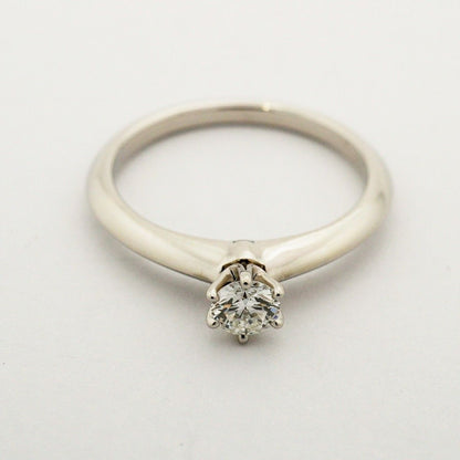 Tiffany & Co Ring Solitaire Platinum Diamond — view 3