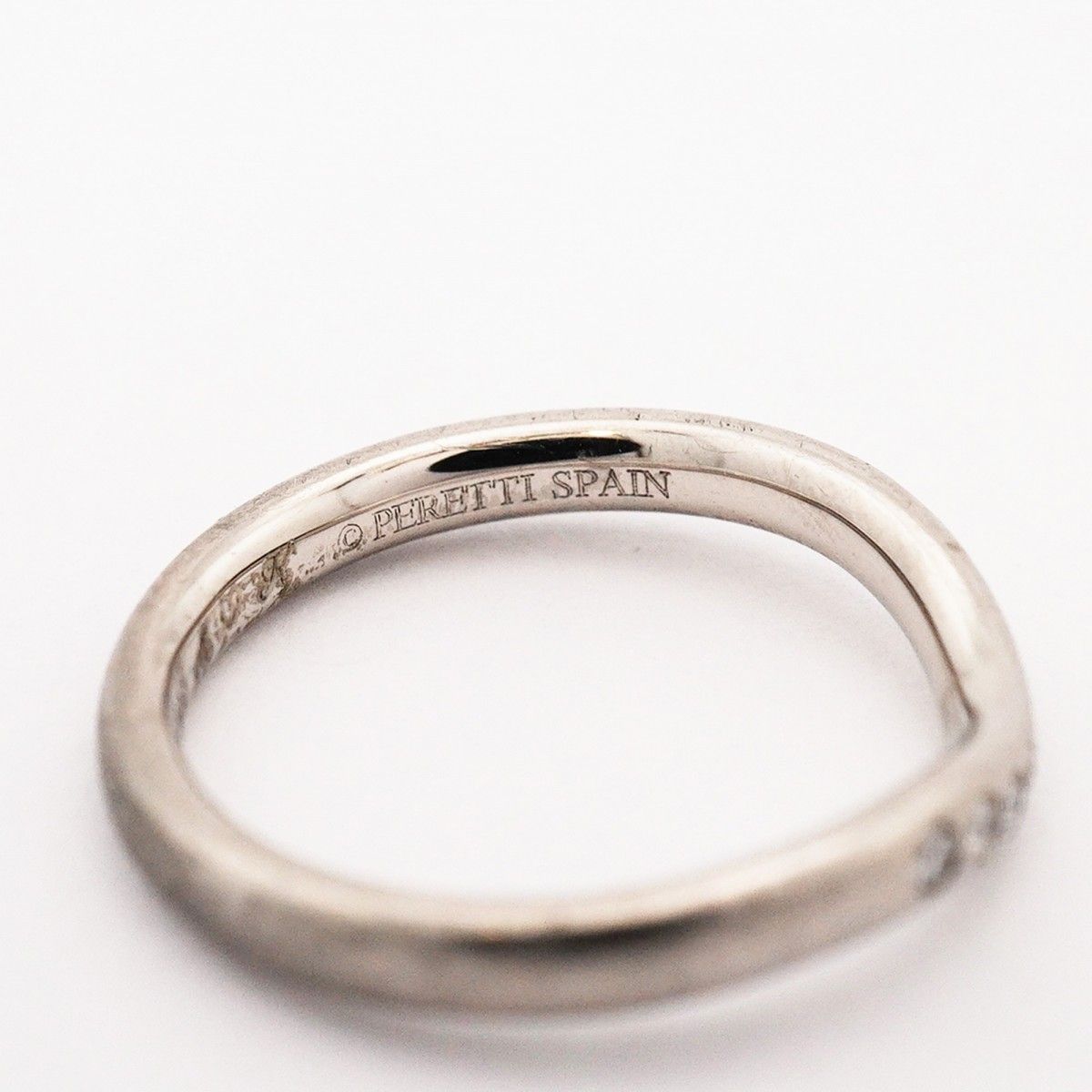 Tiffany & Co Ring Cube Band Platinum Diamond — view 5