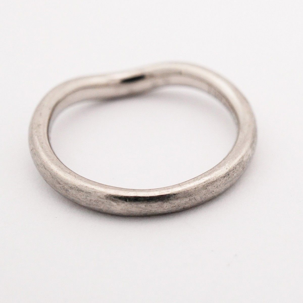 Tiffany & Co Ring Cube Band Platinum Diamond — view 9