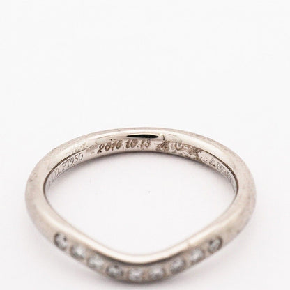 Tiffany & Co Ring Cube Band Platinum Diamond — view 6