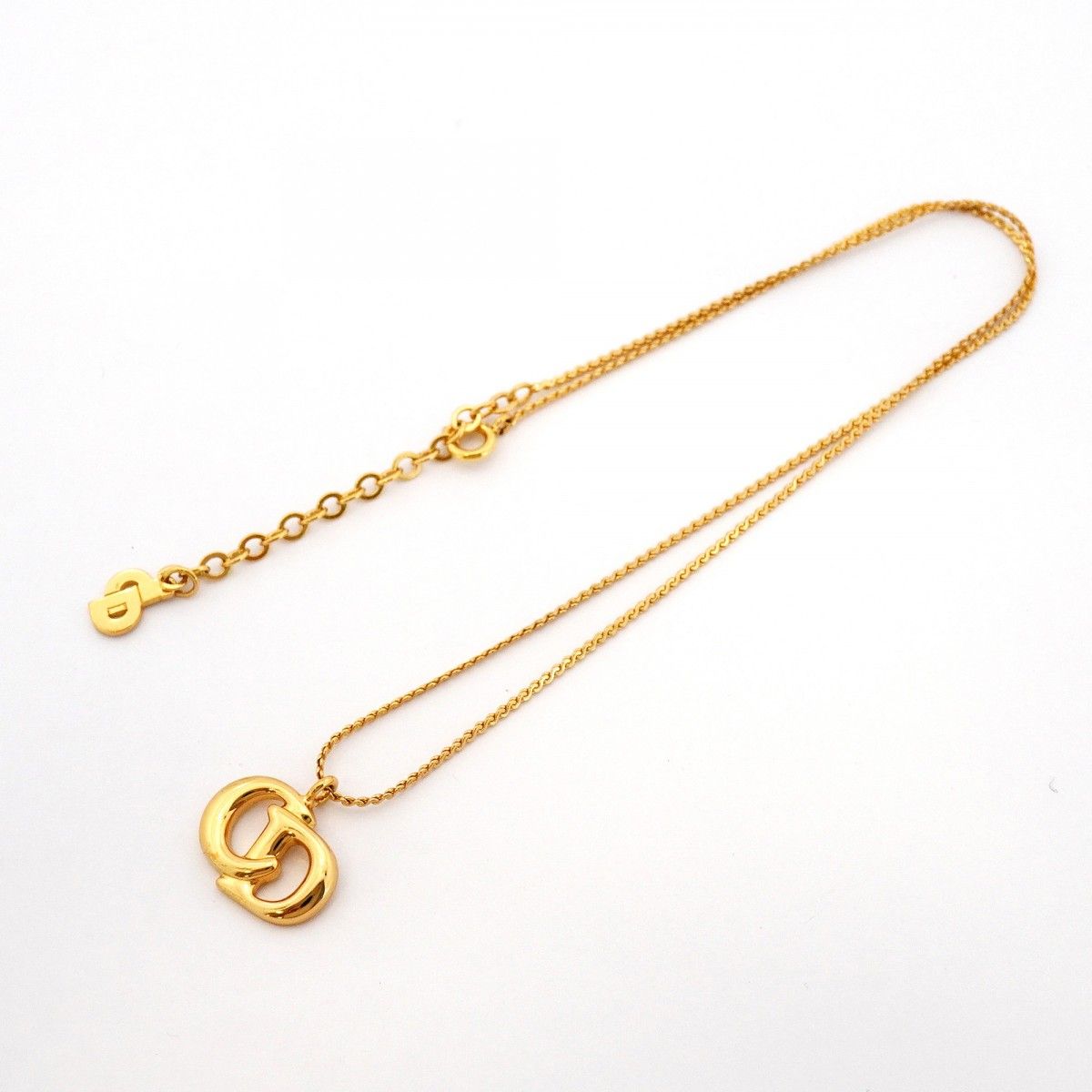 Dior Necklace CD Logo Gold Plated — view 3