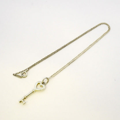Tiffany & Co Necklace Heart Key 925 Sterling Silver — view 3