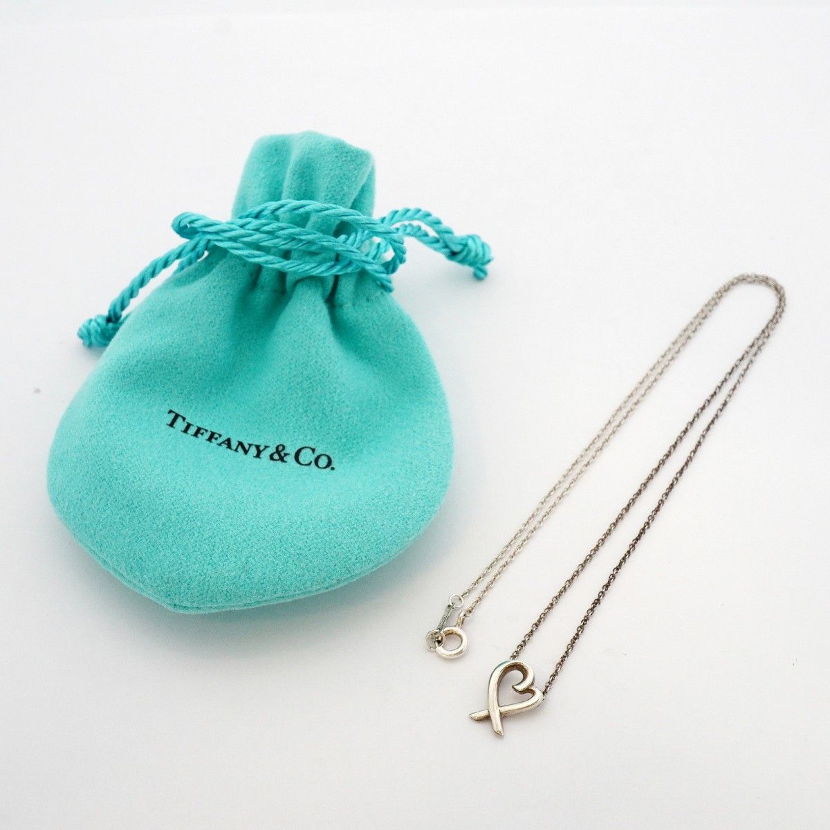 Tiffany & Co Necklace Loving Heart 925 Sterling Silver — view 8