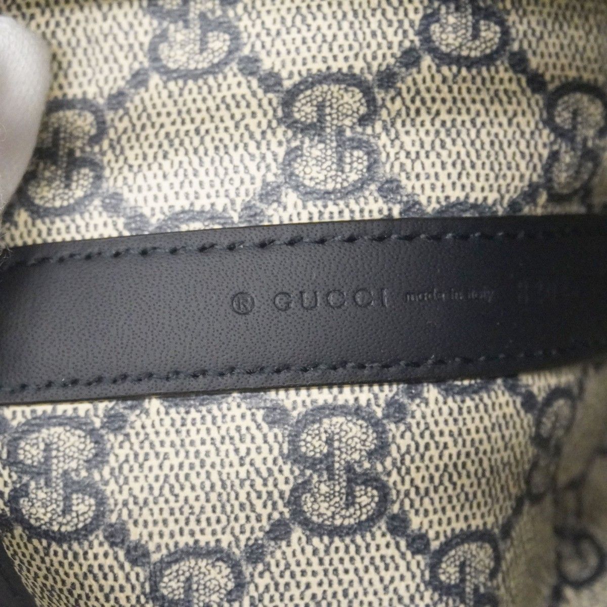 Gucci Tote Totissima Denim Navy Silver — view 5