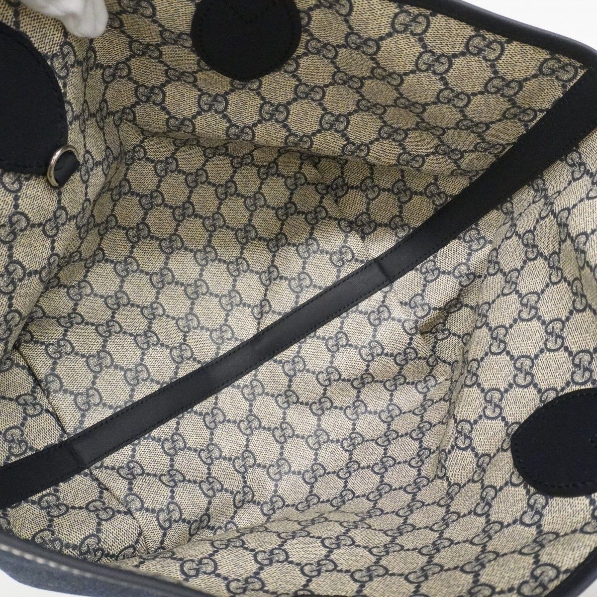 Gucci Tote Totissima Denim Navy Silver — view 4