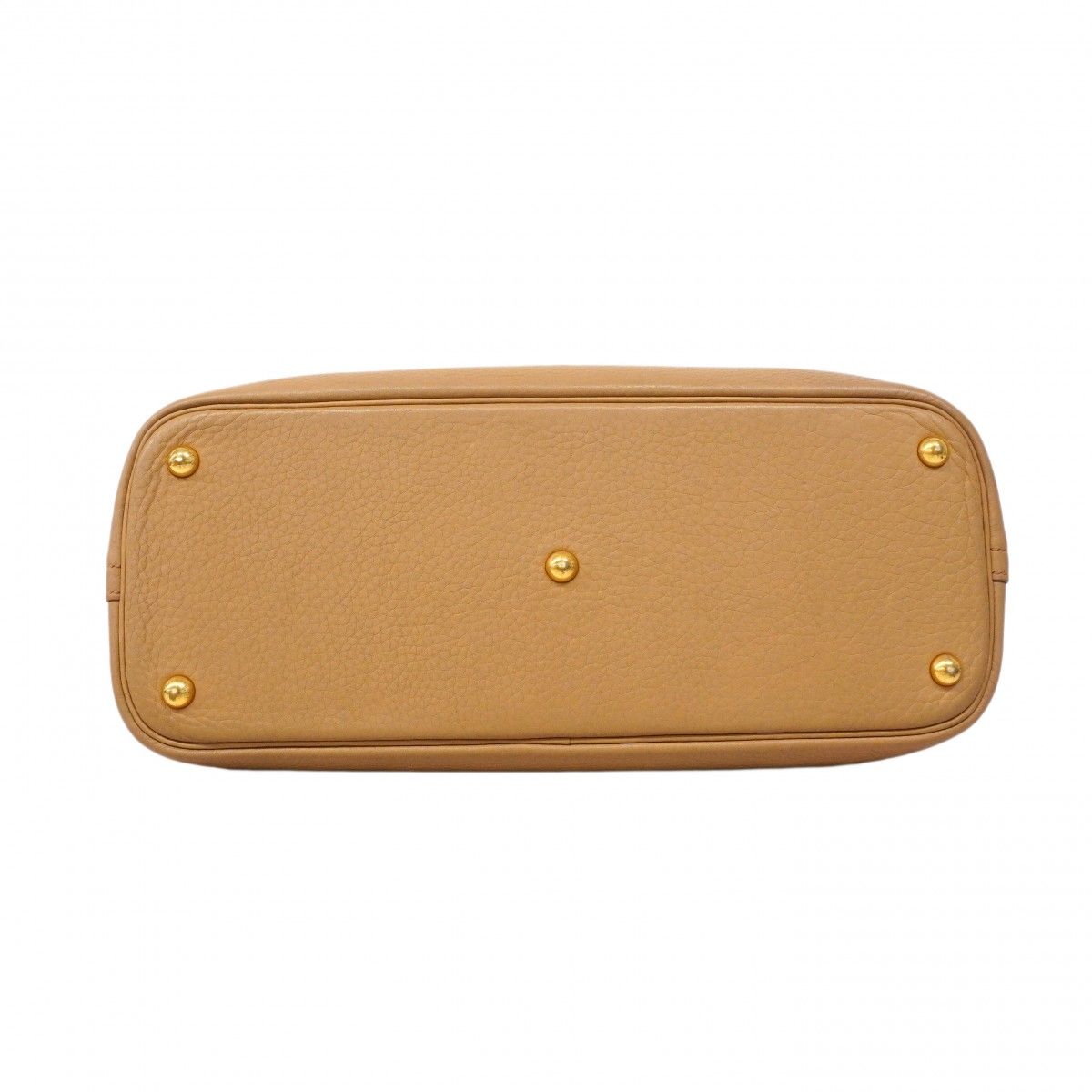Hermes Handbag Bolide 35 Togo Tabac Camel Gold 2-Way Bag — view 3