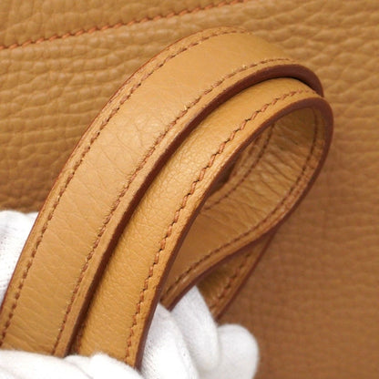 Hermes Handbag Bolide 35 Togo Tabac Camel Gold 2-Way Bag — view 9