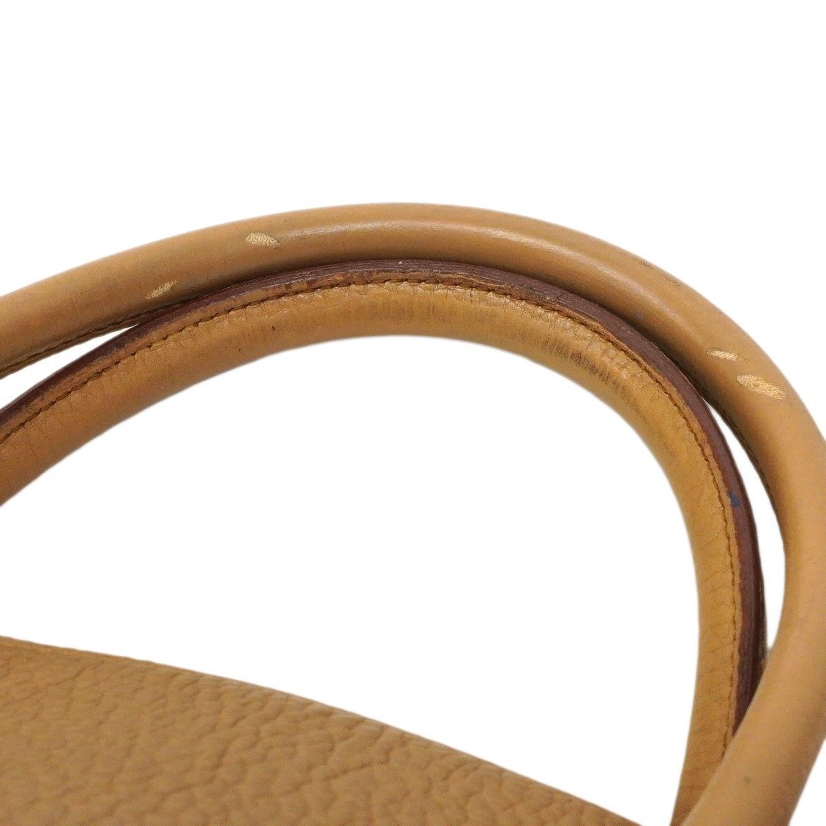 Hermes Handbag Bolide 35 Togo Tabac Camel Gold 2-Way Bag — view 6