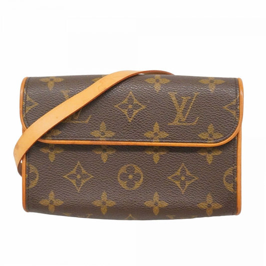 Louis Vuitton Waist Bag Monogram Pochette Florentine Brown