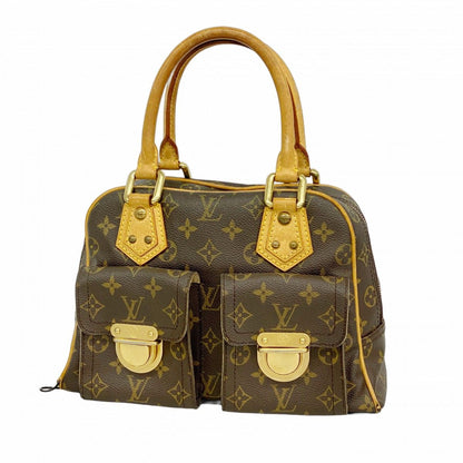 Louis Vuitton Handbag Monogram Manhattan PM Brown