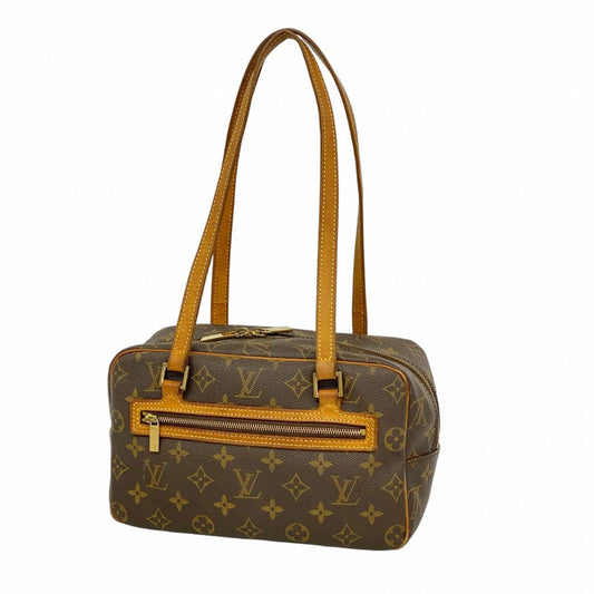 Louis Vuitton Shoulder Bag Monogram Cite MM Brown