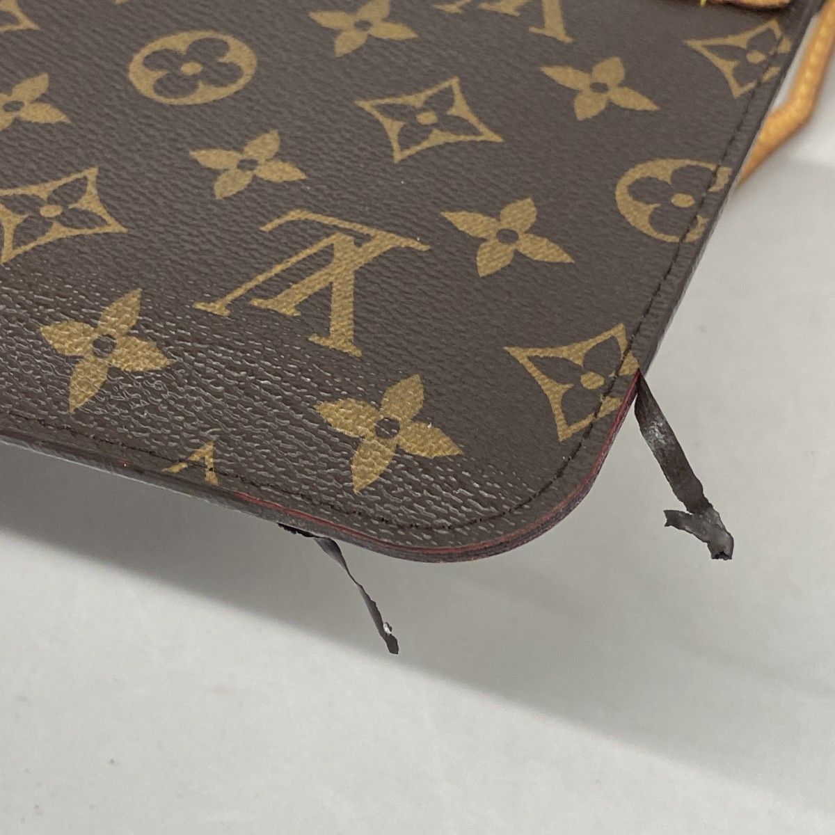 Louis Vuitton Tote Monogram Neverfull MM Brown Pivoine — view 7