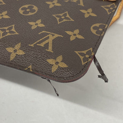 Louis Vuitton Tote Monogram Neverfull MM Brown Pivoine — view 7