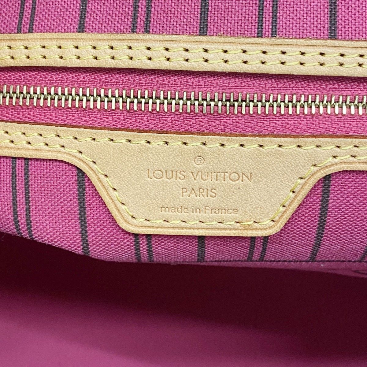 Louis Vuitton Tote Monogram Neverfull MM Brown Pivoine — view 5
