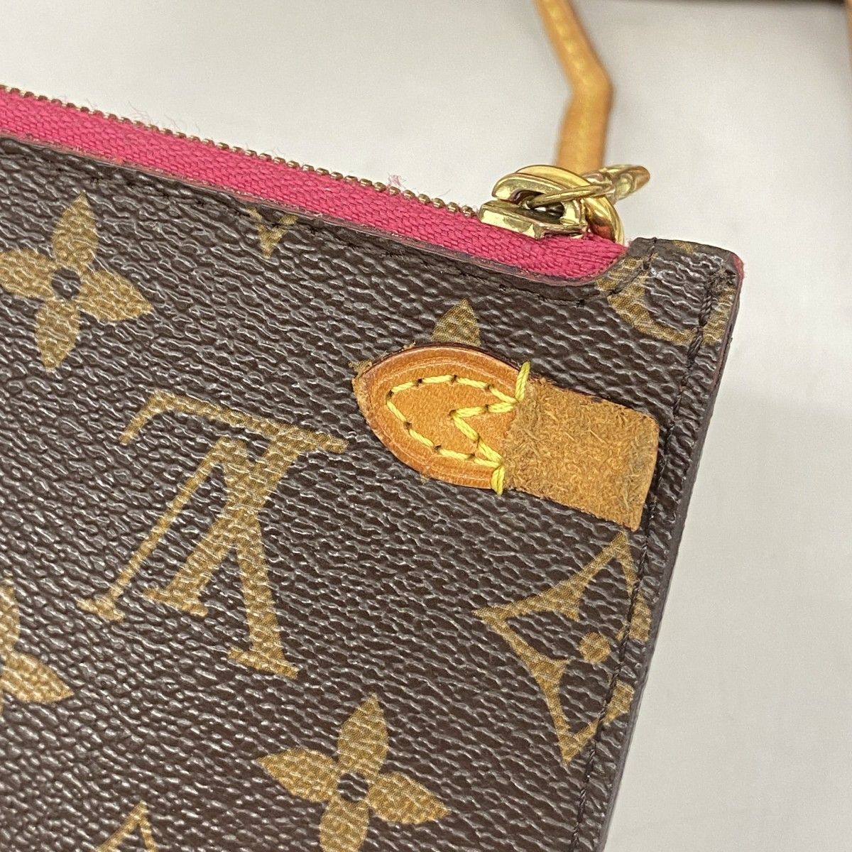 Louis Vuitton Tote Monogram Neverfull MM Brown Pivoine — view 6