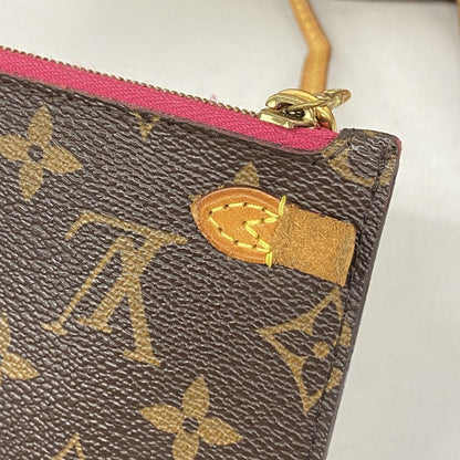 Louis Vuitton Tote Monogram Neverfull MM Brown Pivoine — view 6