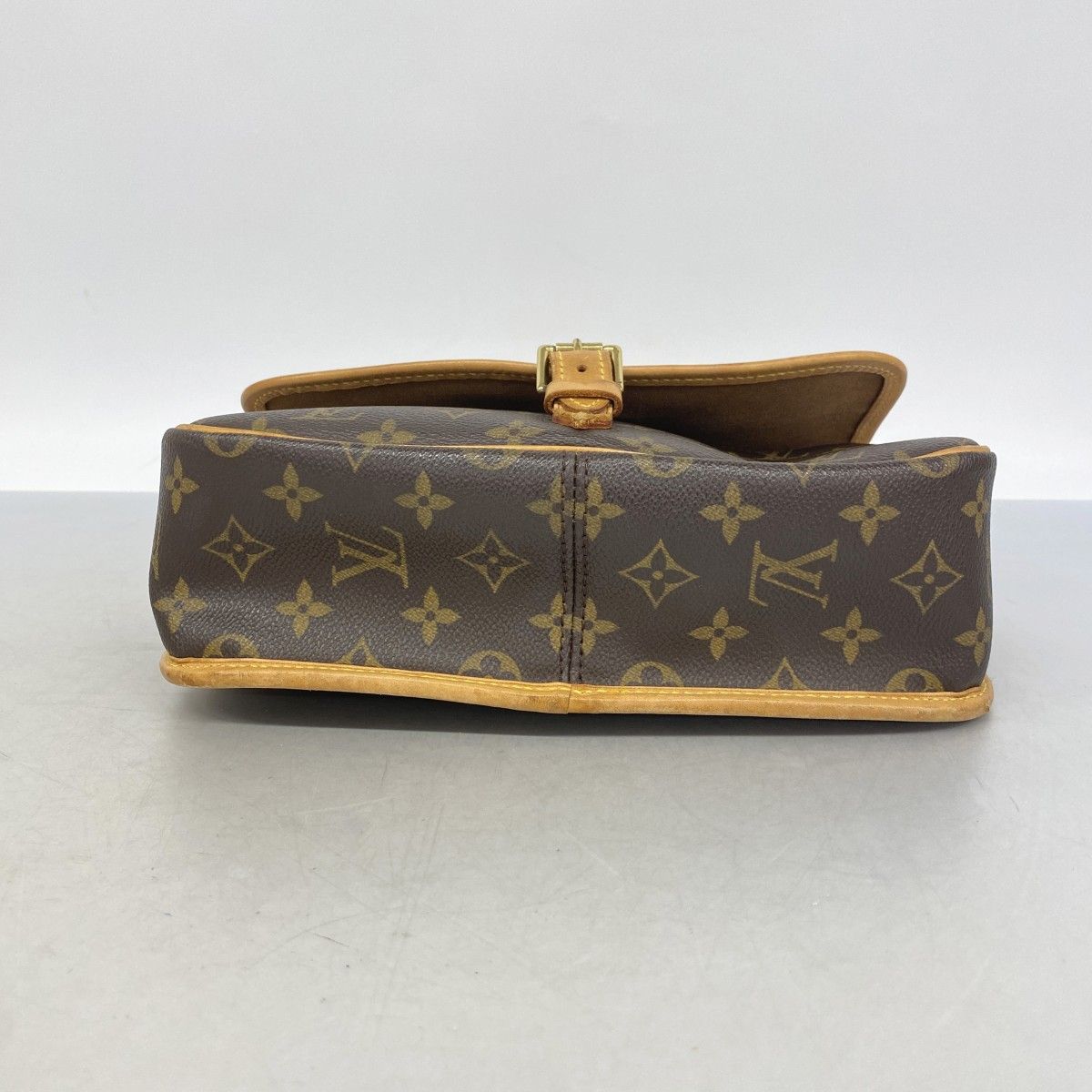 Louis Vuitton Shoulder Bag Monogram Sologne Brown — view 3